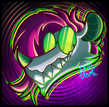 Bust Up Full Shaded Art Piece Of Original Character